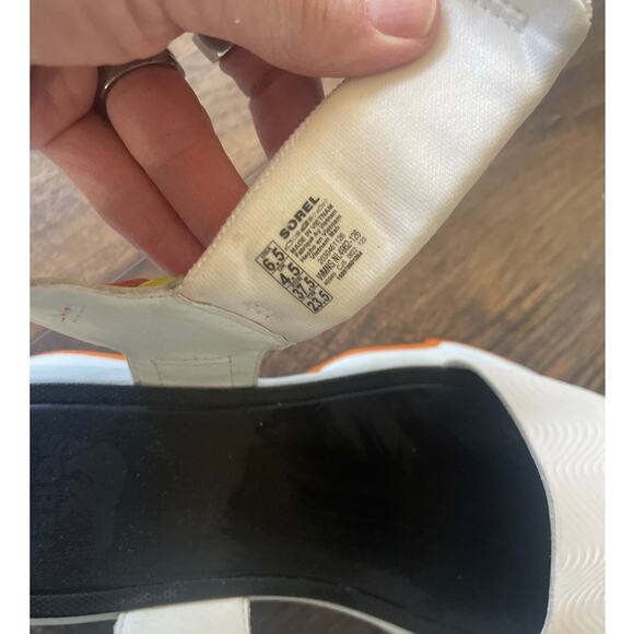 SOREL Kinetic Impact Y-Strap High Wedge Women's Sandals (6.5/EU37.5) - Picture 5 of 7